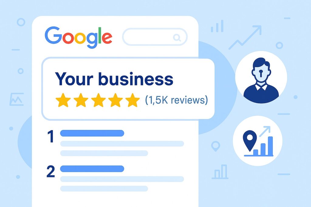Google Business Profile ranked as number one